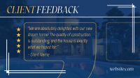 Client Testimonial Construction Video