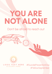 You're Never Alone Poster