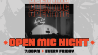 Karaoke Open Mic Animation
