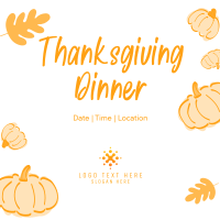 Thanksgiving Dinner Instagram Post
