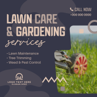 Lawn Care & Gardening Linkedin Post