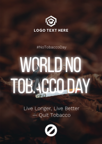 No Tobacco Day Poster Image Preview