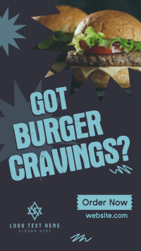 Burger Cravings Instagram Reel Image Preview