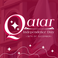 Qatar National Day Instagram Post