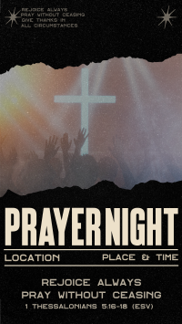 Modern Prayer Night Instagram Story