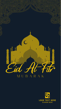 Starry Eid Al-Fitr Facebook Story