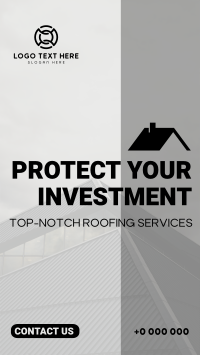 Top-Notch Roofing Services Instagram Reel Image Preview