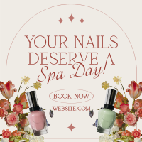 Floral Nail Services Instagram Post Image Preview