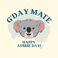 Happy Aussie Koala Instagram Post