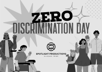 Zero Discrimination Advocacy Postcard