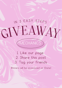 Easy Giveaway Mechanics Flyer