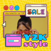 Y2K Fashion Brand Sale Instagram Post