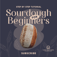 Beginner Sourdough Tutorial Instagram Post