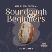 Beginner Sourdough Tutorial Instagram Post Image Preview