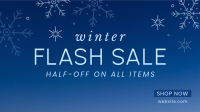 Winter Flash Sale Facebook Event Cover