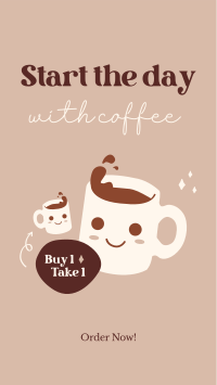 Coffee Promo Facebook Story