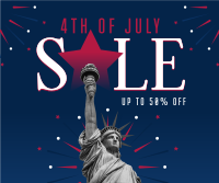 4th of July Sale Facebook Post