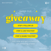 Modern Business Giveaway Instagram Post