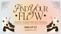Minimalist Yoga Class Animation