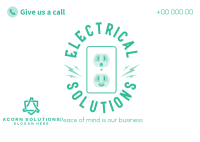 Electrical Solutions Postcard Image Preview