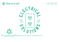 Electrical Solutions Postcard Image Preview