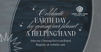 Mother Earth Cleanup Drive Facebook Ad