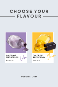 Choose Your Flavour Pinterest Pin