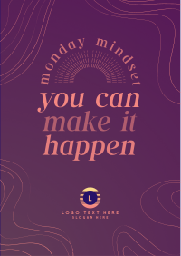 Monday Mindset Quote Flyer