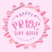 Pride Day Badge Instagram Post Image Preview