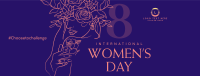 Rose Women's Day Facebook Cover
