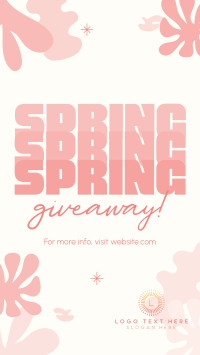 Spring Giveaway YouTube Short