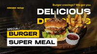 Special Burger Meal YouTube Video Image Preview