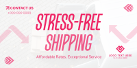 Corporate Shipping Service Twitter Post