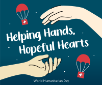 Helping Hands Humanitarian Day Facebook Post