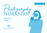 Photography Workshop for All Postcard