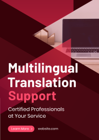 Multi-Language Support Poster