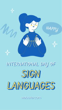 Universal Language of Signs TikTok Video Design