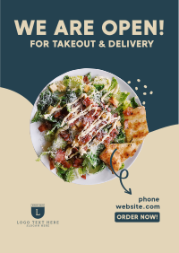 Salad Takeout Flyer