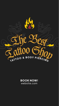 Tattoo & Piercings Instagram Reel