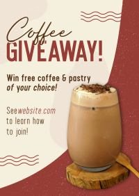 Coffee Giveaway Cafe Flyer