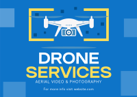 Drone Service Solutions Postcard