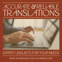 Modern Translation Services Linkedin Post Image Preview