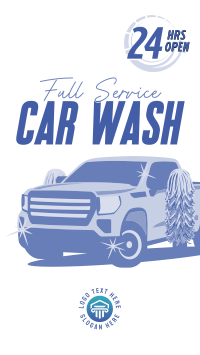 Car Wash Cleaning Service  Facebook Story