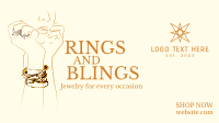 Rings and Blings Facebook Event Cover