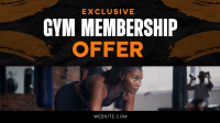 Gym Membership Offer Animation