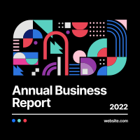 Annual Business Report Bauhaus Instagram Post