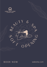 Spa Soft Opening  Poster