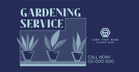 Gardening Professionals Facebook Ad
