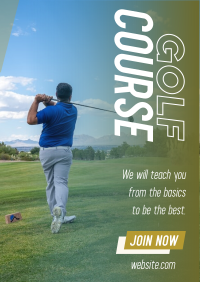 Golf Course Flyer