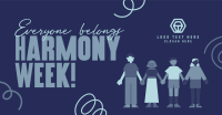 United Harmony Week Facebook Ad